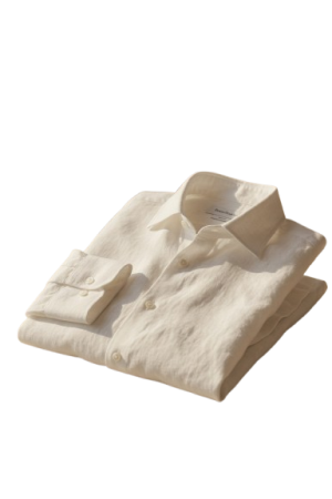 Linen White Shirt